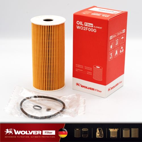 Lọc Nhớt Động Cơ: Wolver WO2F00G